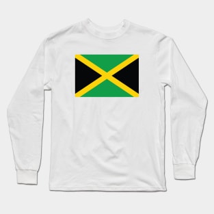 Jamaica National Flag Long Sleeve T-Shirt